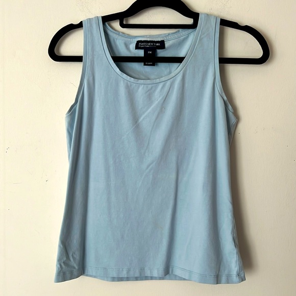 Jones New York Tops - 🌞 Jones New York baby blue sleeveless blouse tank top PM